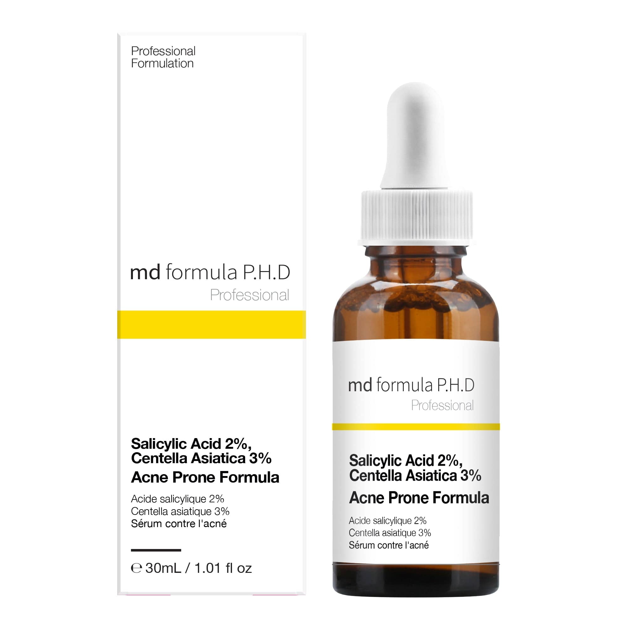 Acne Prone Serum 30ml Salicylic Acid 2%, Centella Asistica 3% - skinChemists