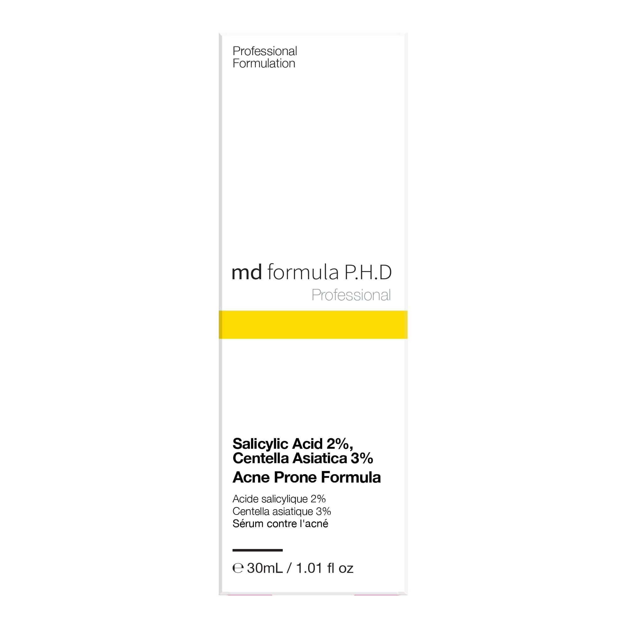 Acne Prone Serum 30ml Salicylic Acid 2%, Centella Asistica 3% - skinChemists