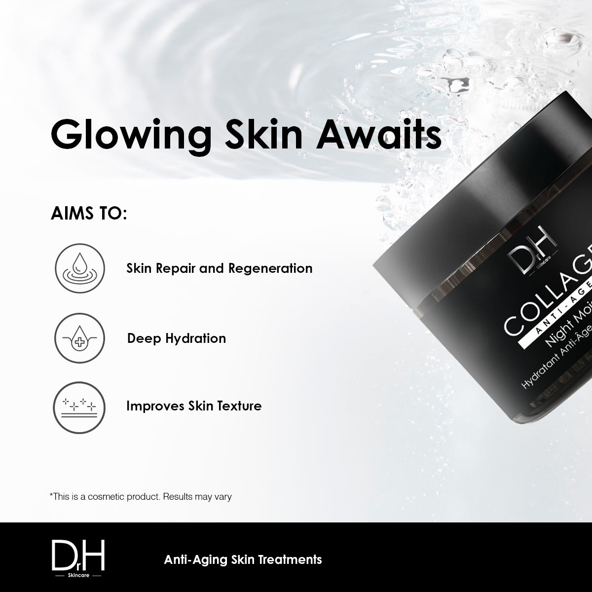 Collagen Anti-Ageing Night Moisturiser 60ml