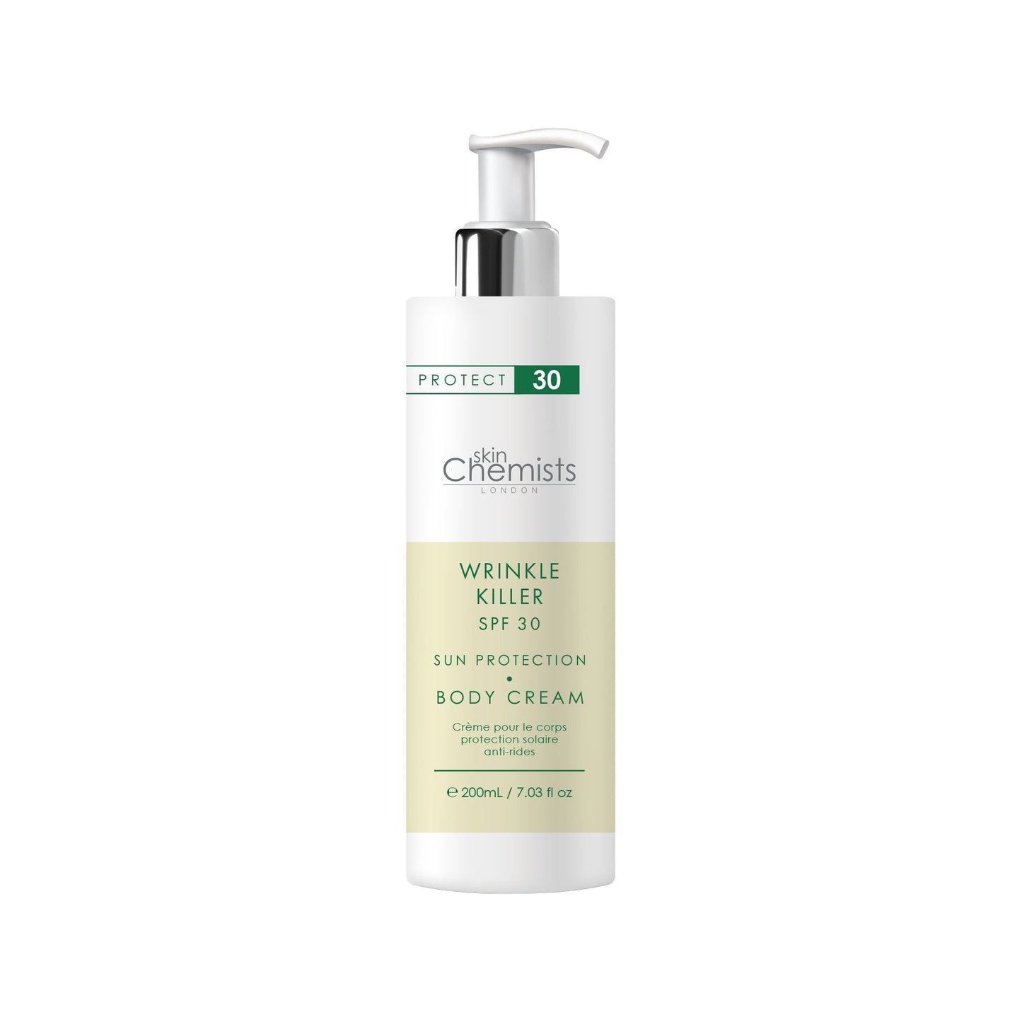 Wrinkle Killer Sun Protection Body Cream SPF 30 200ml