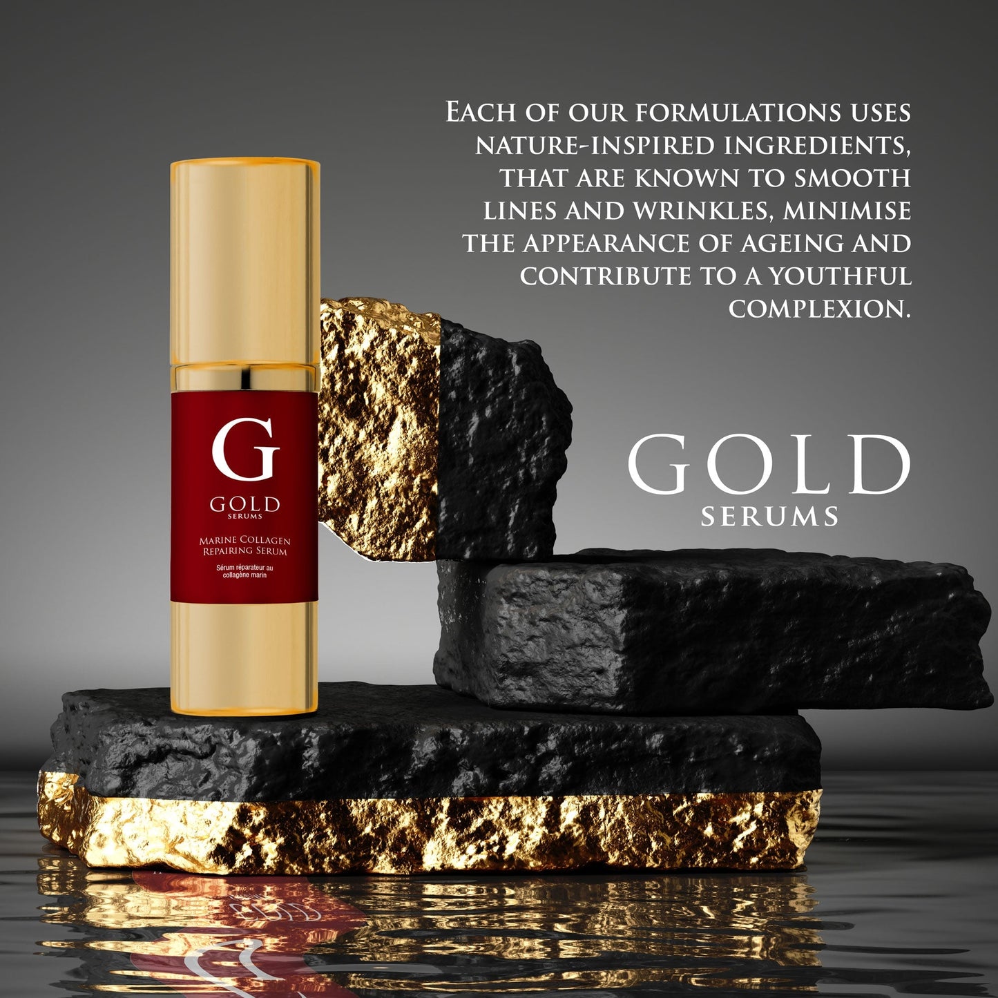 GS057 Gold Serums Marine Collagen Repairing Serum 30ml