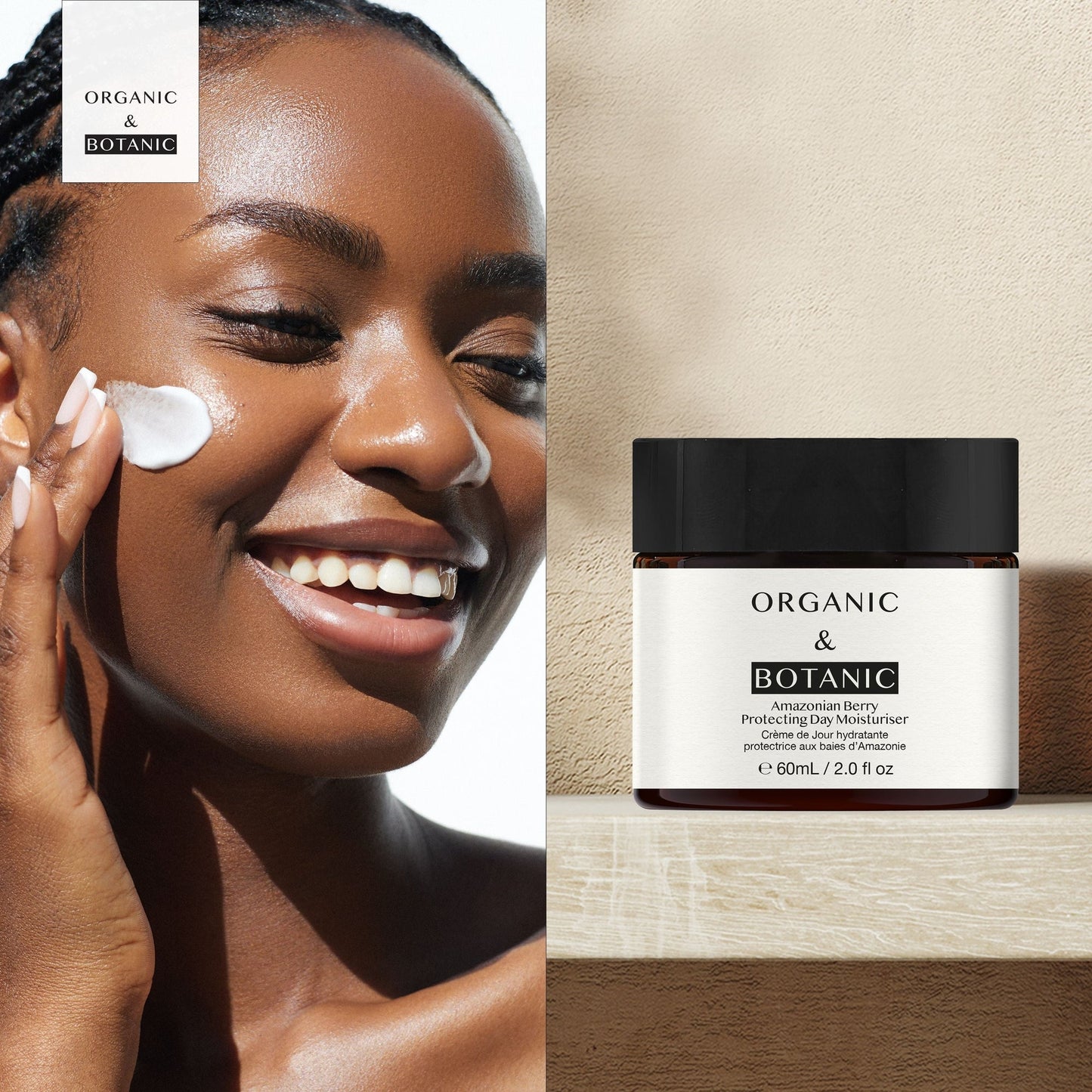 OB086 Organic & Botanic Amazonian Berry Day Moisturiser 60ml