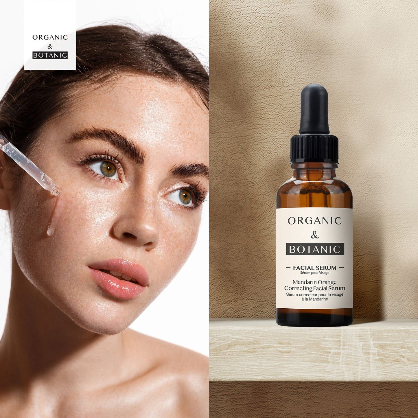 OB095 Organic & Botanic Mandarin Orange Correcting Facial Serum 30ml