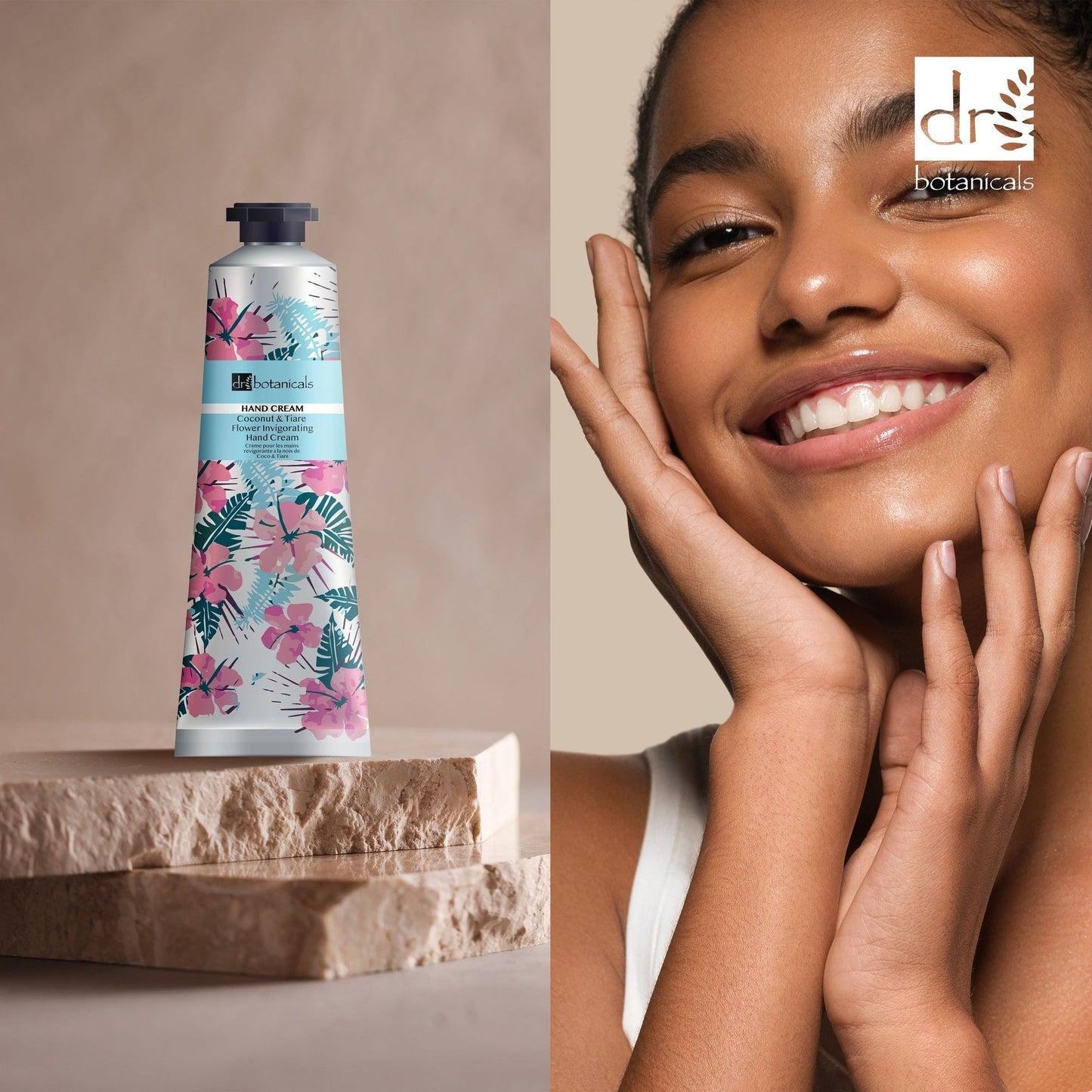 PO2DB364 Dr Botanicals Tropical Invigorating Cream 50ml Twin Value Savings Pack