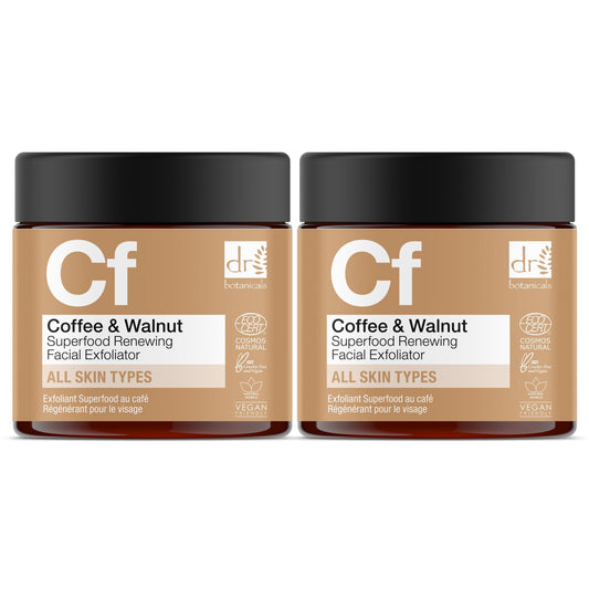 Coffee Renewing Facial Exfoliator 60ml x 2 Duo Pack