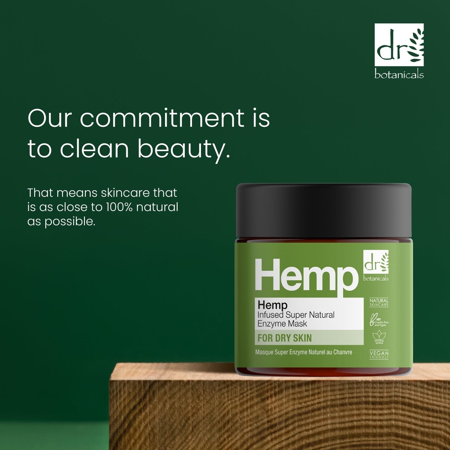 RDB108 Dr Botanicals Infused Super Natural Enzyme Mask 60ml