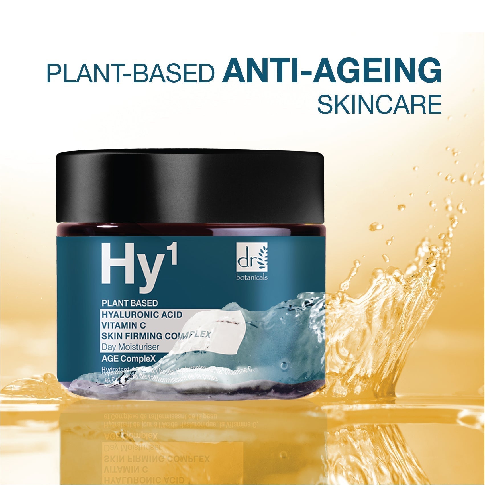 RDB520 Dr Botanicals Hyaluronic Acid 1% & Vitamin C 1% & Skin Firming Complex 1% Day Moisturiser 60ml