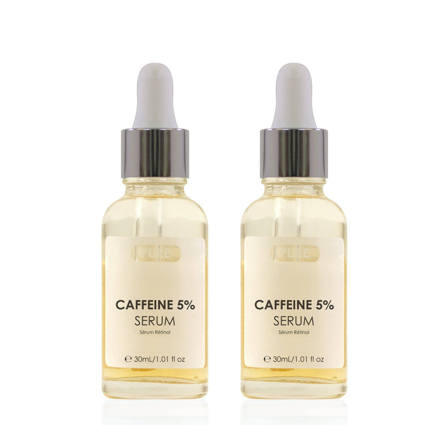 Pure Caffeine 5% Biphase Serum 30ml Twin Value Savings Pack