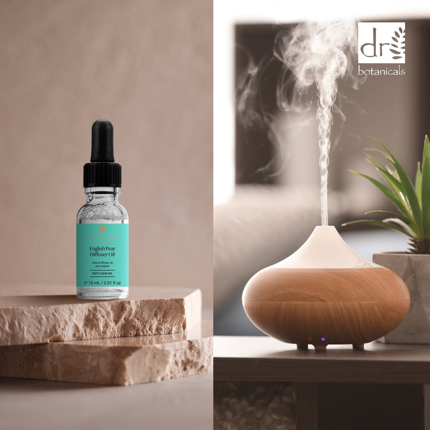 Dr Botanicals Happy & Cheerful English Pear Diffuser Oil 15ml