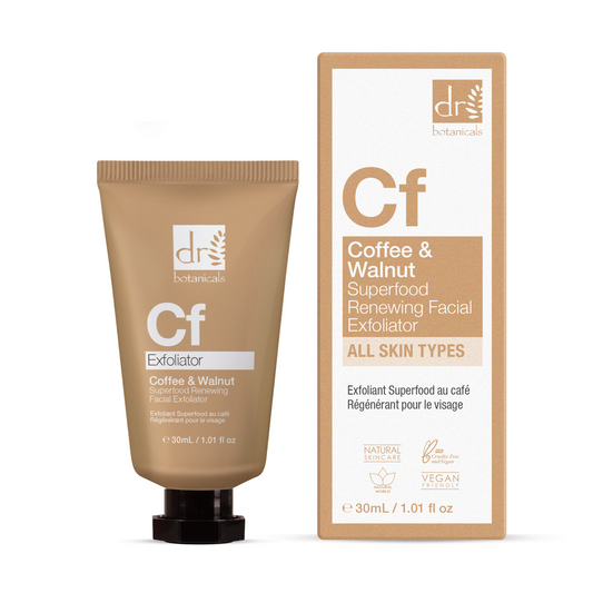 Dr Botanicals Coffee Superfood Renewing Facial Exfoliator 30ml