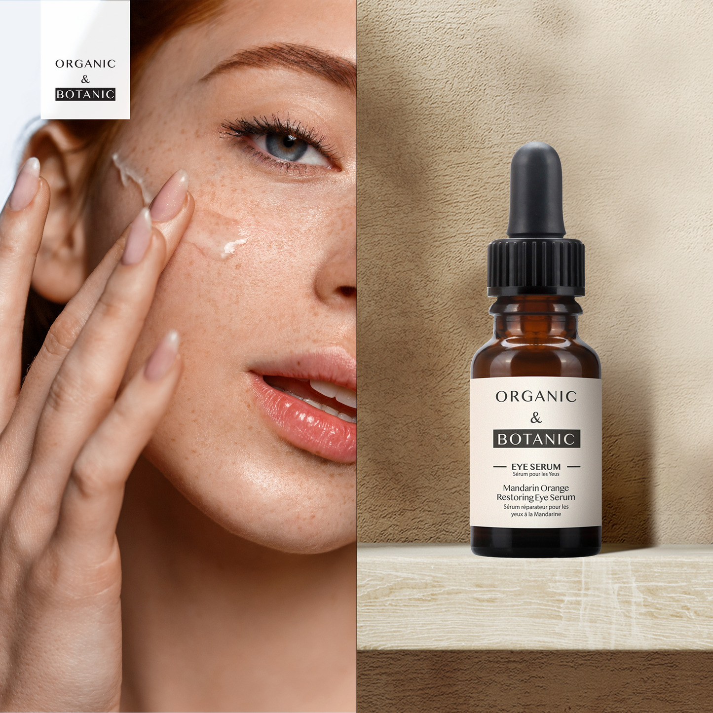 Organic & Botanic Mandarin Orange Restorative Eye Serum 15ml