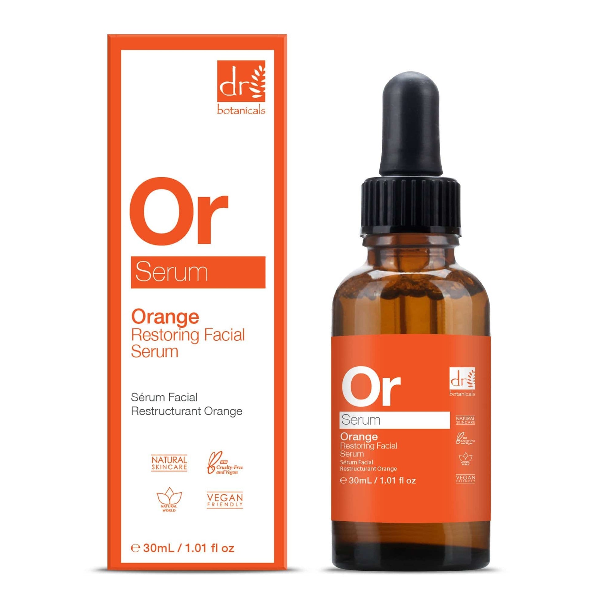 Dr Botanicals Orange Restoring Facial Serum 30ml