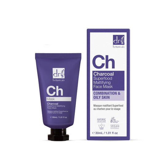 Dr Botanicals Charcoal Superfood Face Mask Duo