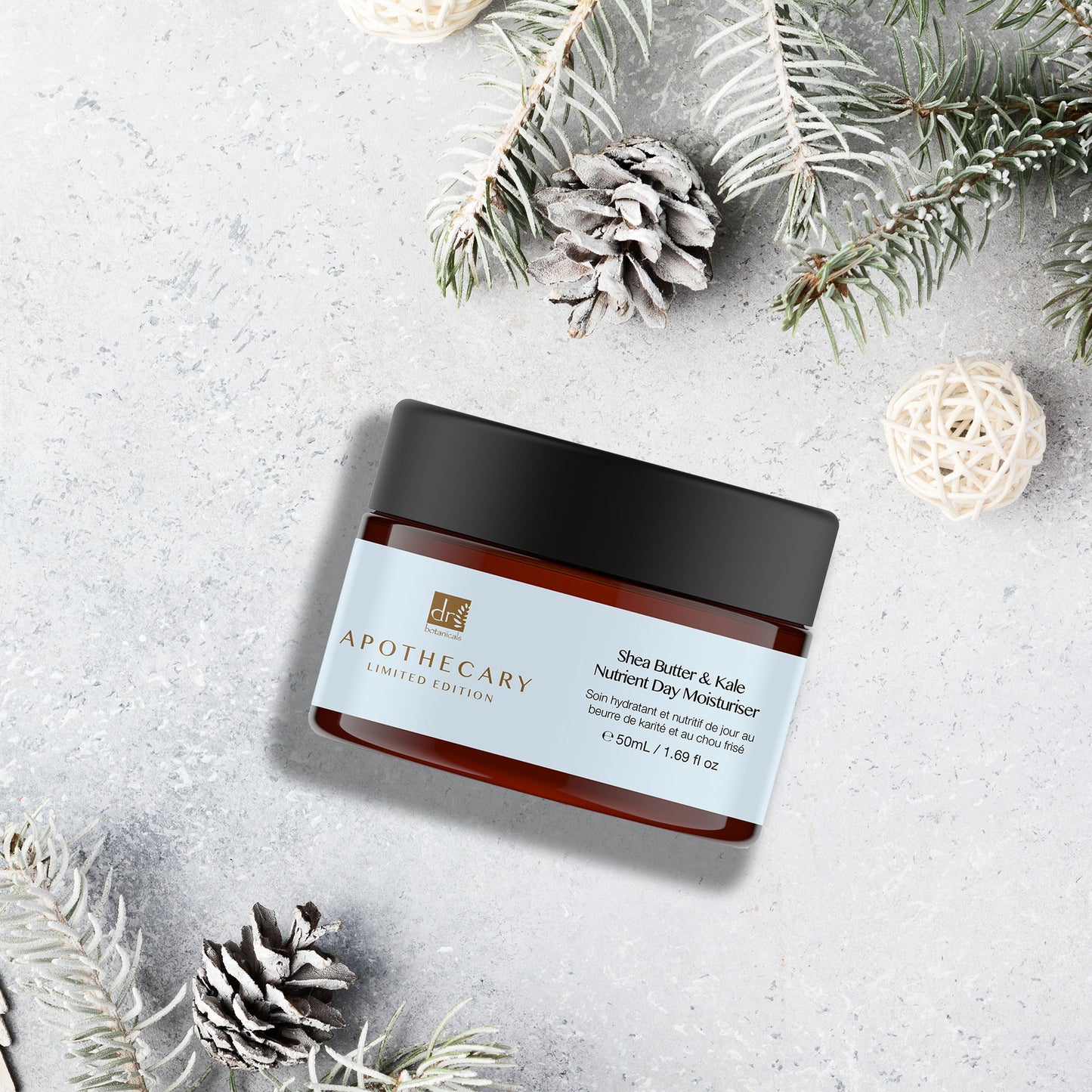 Dr Botanicals Shea Butter & Kale Nutrient Day Moisturizer 50ml