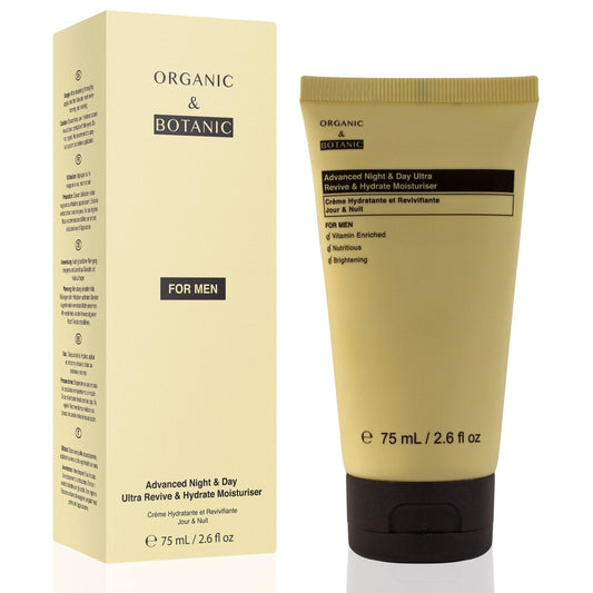 Organic & Botanic Advanced Night & Day Ultra Revive & Hydrate Moisturizer For Men 75ml