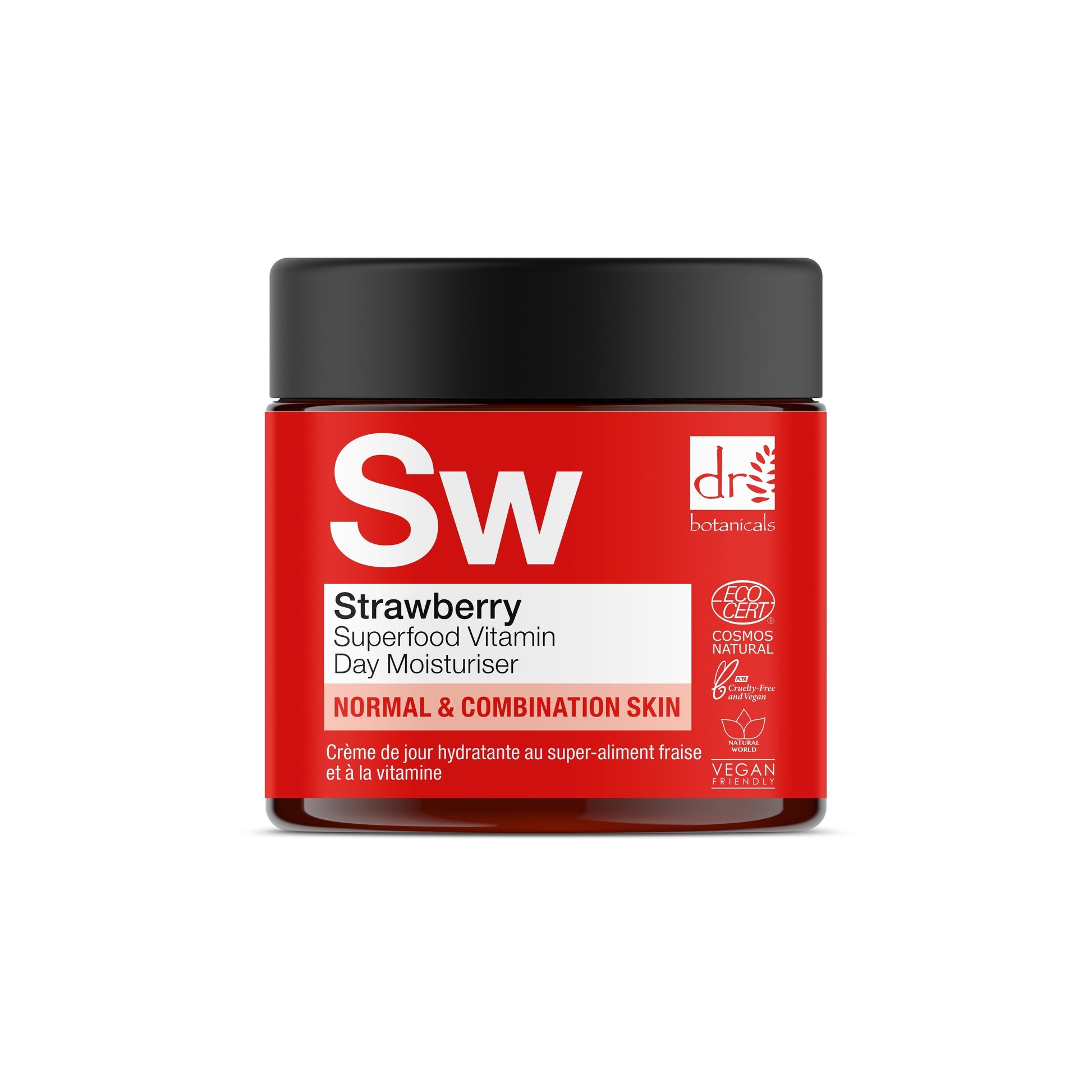 Dr Botanicals Strawberry Superfood Vitamin C Day Moisturizer 60ml