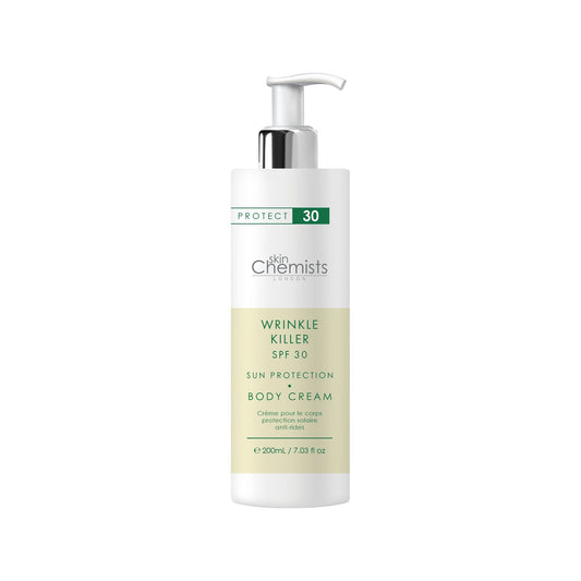 skinChemists Wrinkle Killer Sun Protection Body Cream SPF 30 200ml