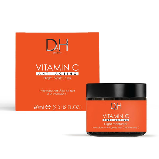 Anti-Ageing Vitamin C Facial Serum 30ml + Vitamin C Anti-Ageing Night Moisturiser 60ml