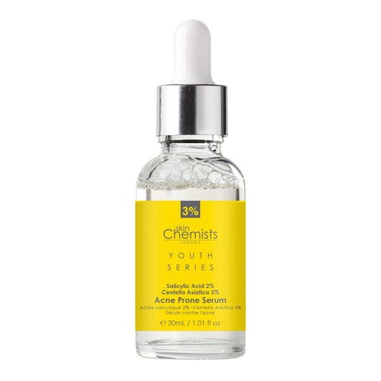 Youth Series Acne Prone Serum Salicylic Acid 2%, Centella Asiatica 3% 30ml