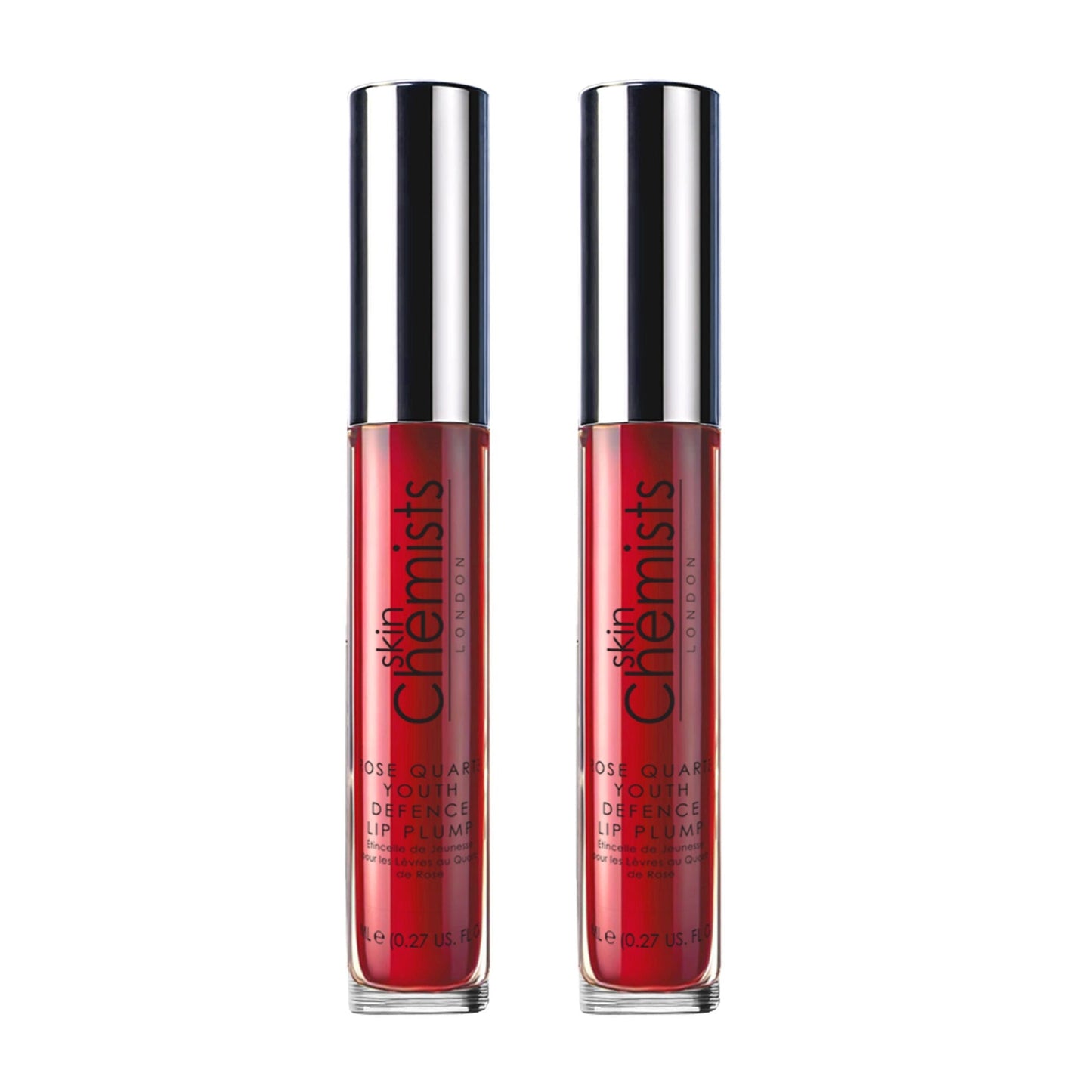 Rose Quartz Youth Defence Lip Plump 8ml Twin Value Savings Pack