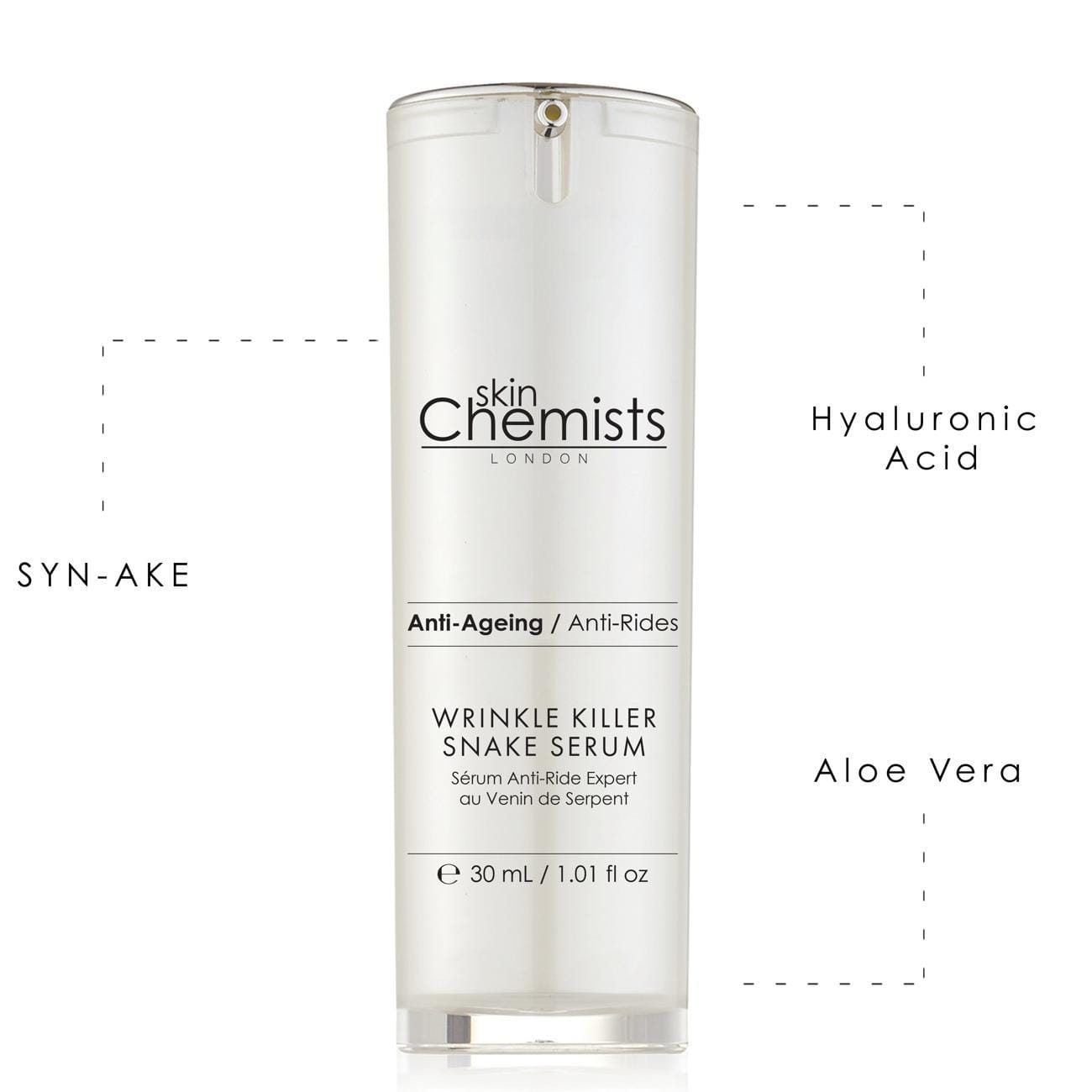 Wrinkle Killer Snake Serum 30ml - skinChemists