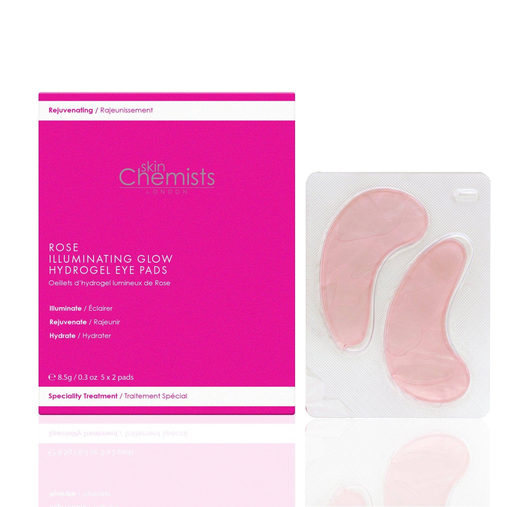 Rose Illuminating Glow Hydrogel Eye Pads 5 x 2 Pads - skinChemists