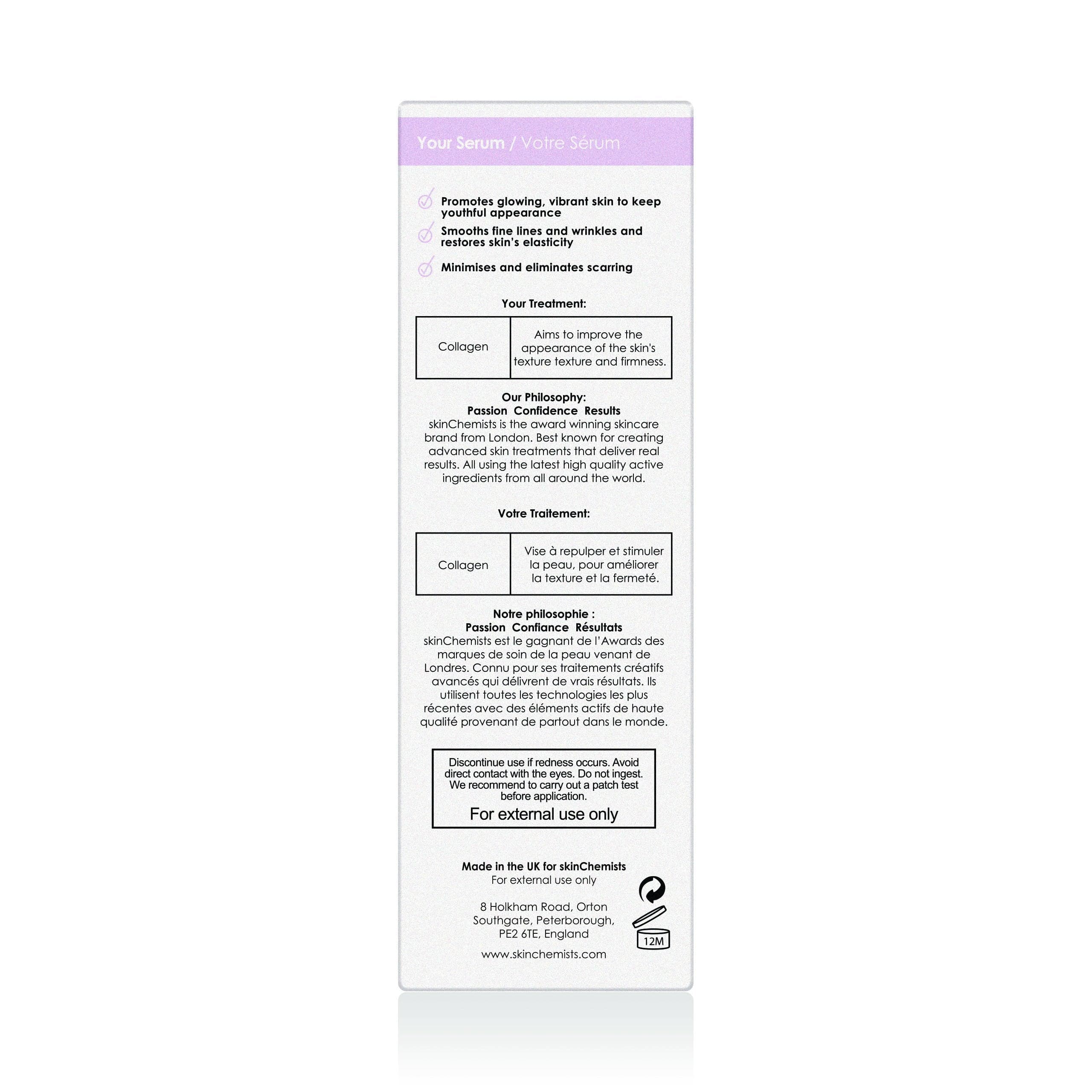 Pure Collagen 5% Biphase Serum - skinChemists
