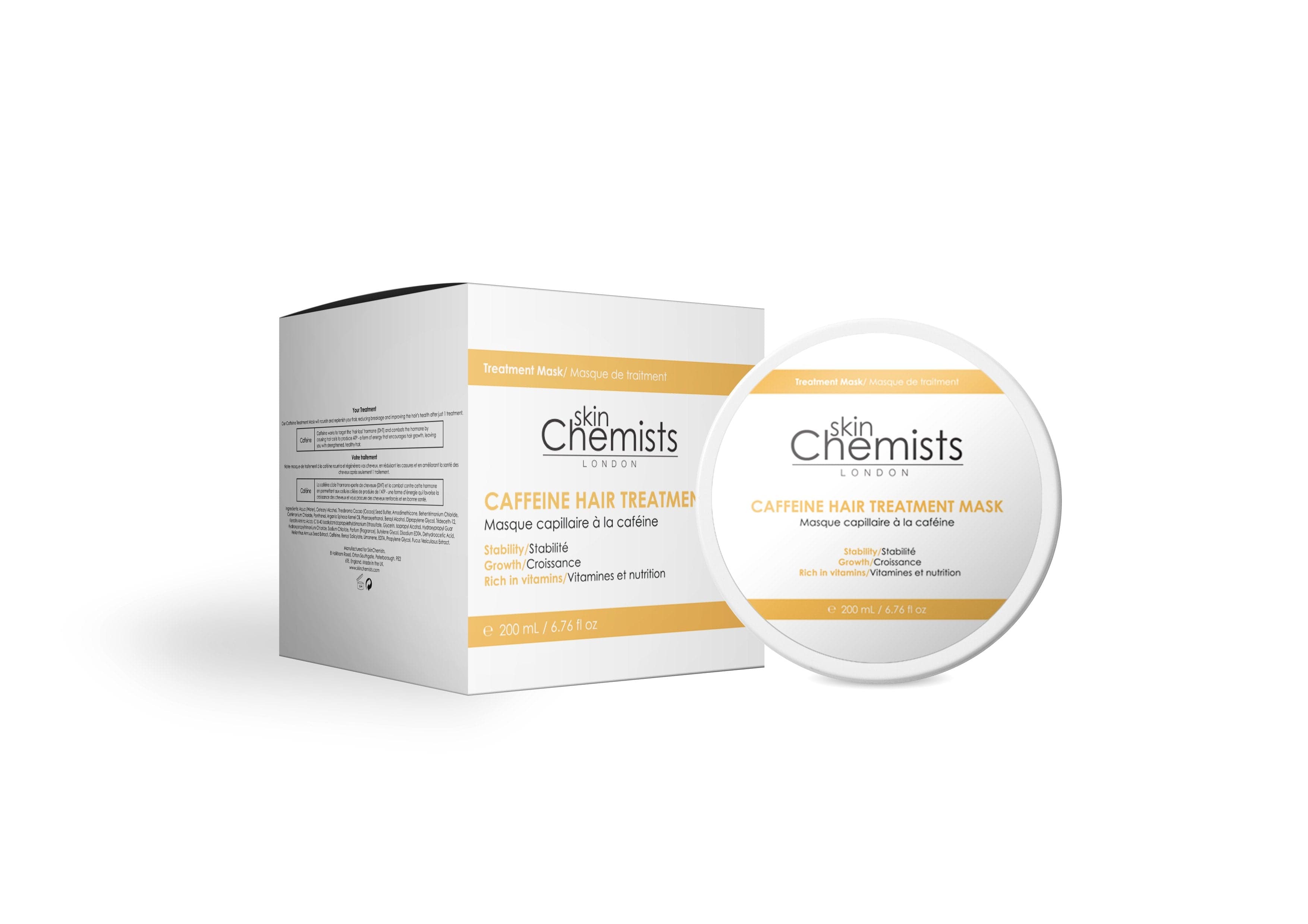 Skin Chemists Caffeine Infused Thickening Treatment Mask 200ml - skinChemists