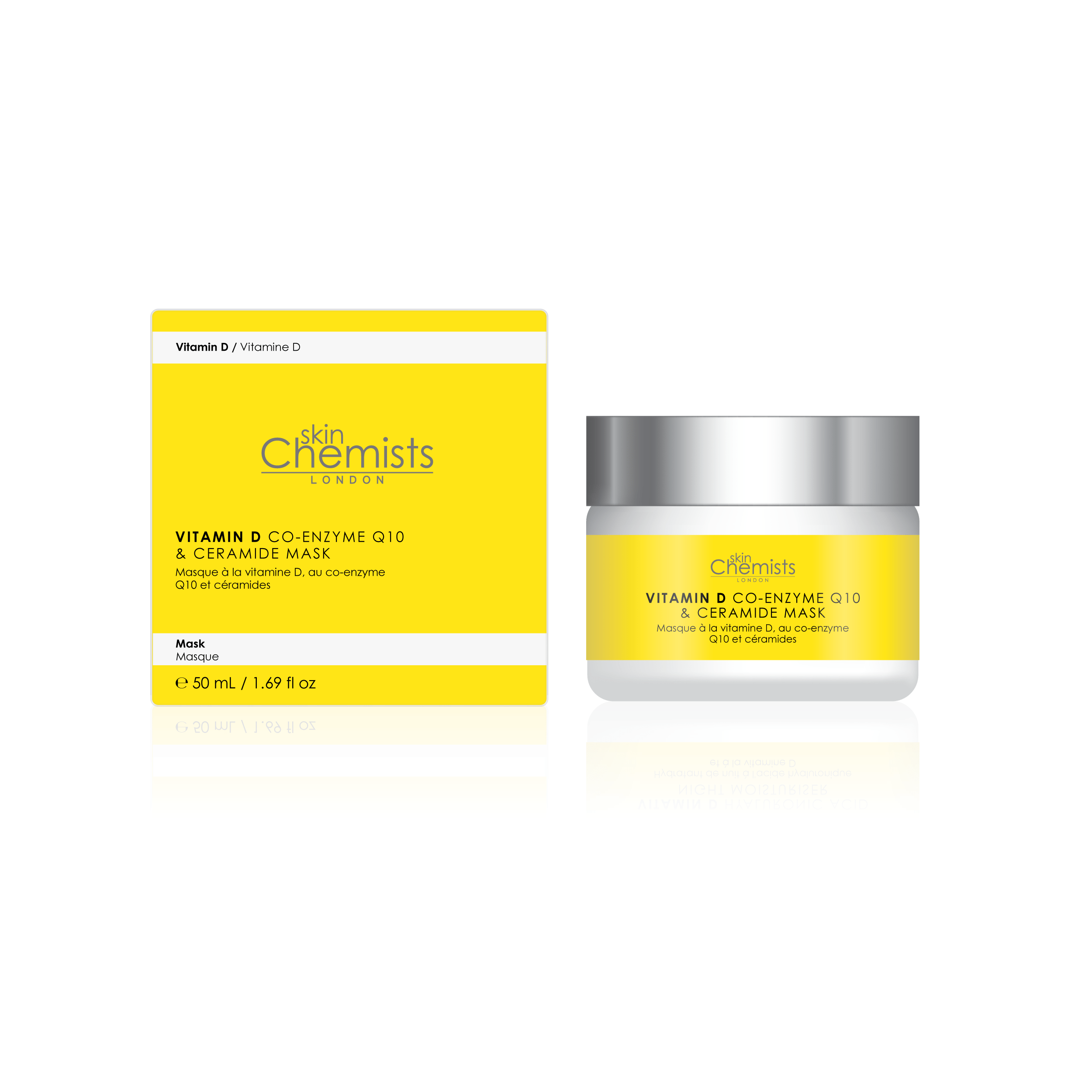 Vitamin D Co-Enzyme Q10 & Ceramide Mask 60ml - skinChemists