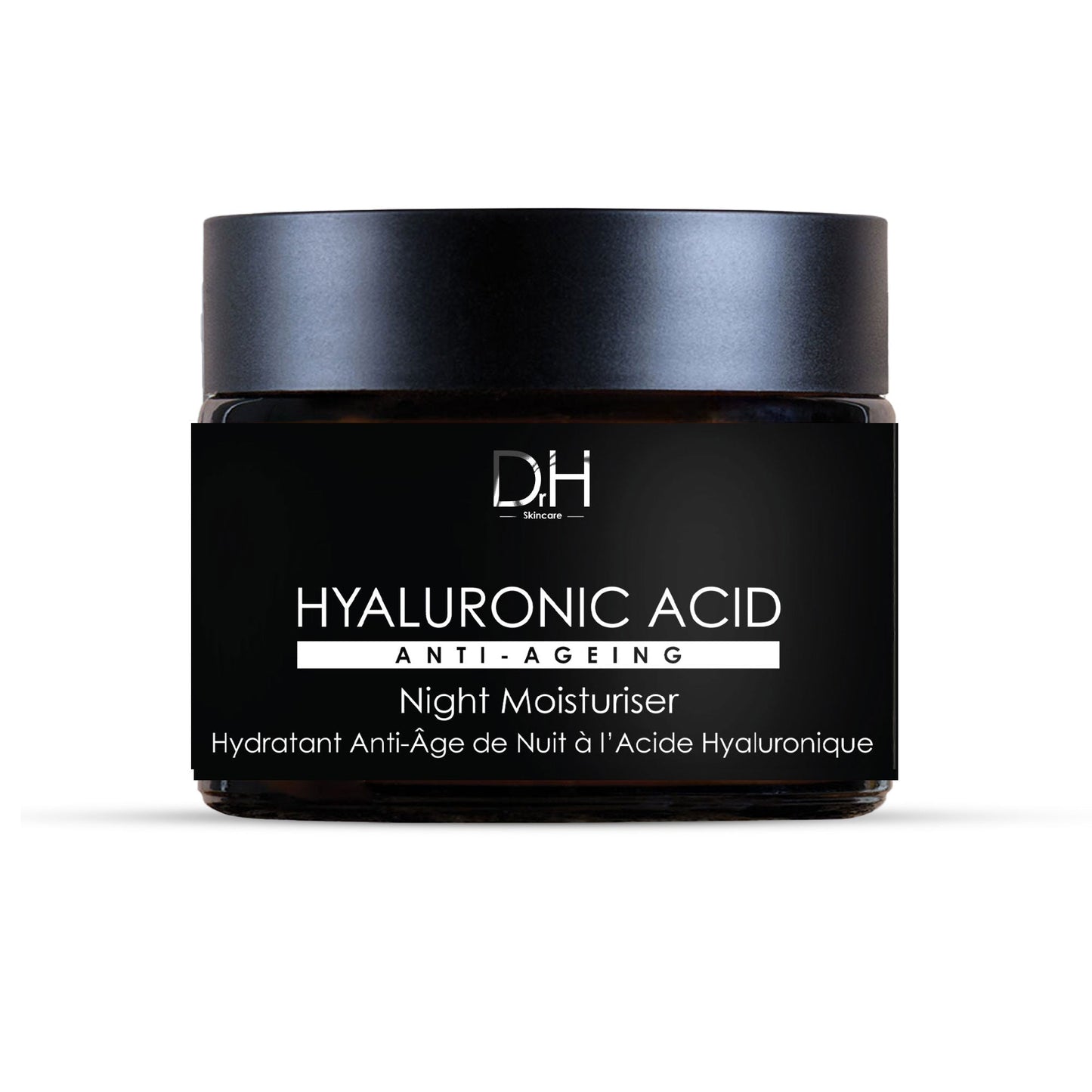 Hyaluronic Acid Anti-Ageing Night Moisturiser 60ml x 2 Duo Pack