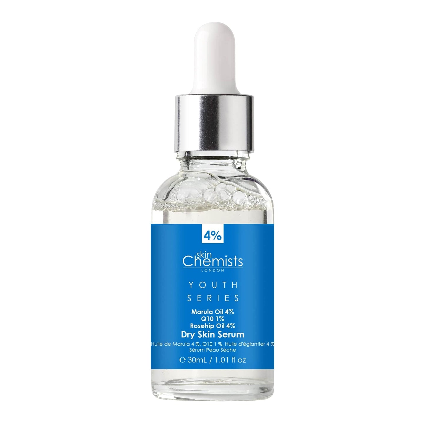 Youth Series Dry Skin Serum Marula Oil 4%, Q10 1%, Rosehip Oil 4% 30ml