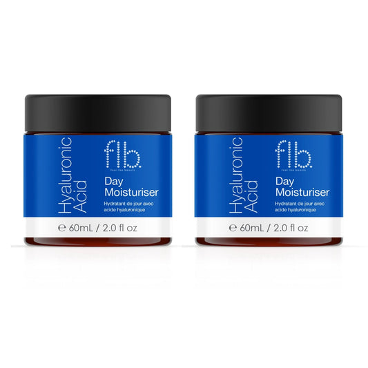Feel Like Beauty Hyaluronic Acid Day Moisturiser 60ml Twin Value Savings Pack
