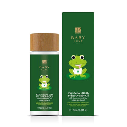 Dr Botanicals Baby Lux Jojoba Seed Oil Relaxing Baby Body Oil 125ml Twin Value Savings Pack - skinChemists