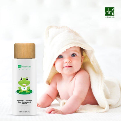 Baby Collection Shampoo & Bath Gel, Body Oil & Milk Kit - skinChemists