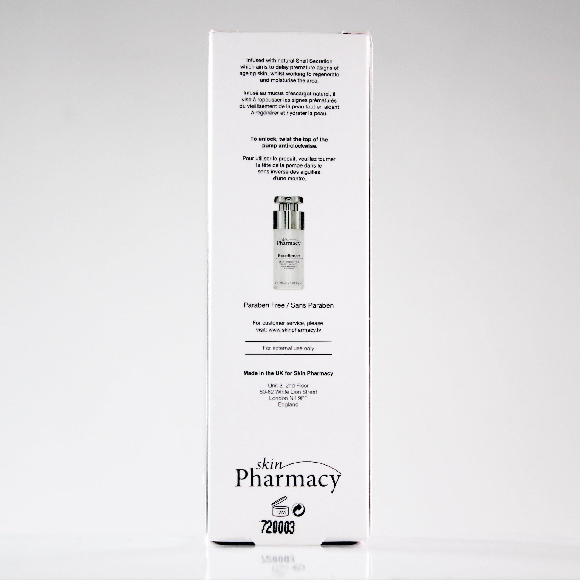 Excellence Skin Repairing Snail Serum 30ml - skinChemists