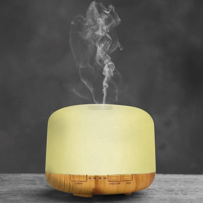 Aroma Diffuser With Wood Grain Base (USB) - skinChemists