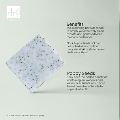 Strawberry & Poppy Seed Cleansing Bar 100g - skinChemists