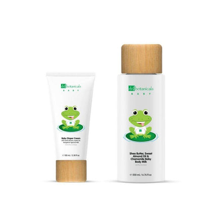Baby Sweet Almond Oil Diaper Cream & Body Milk Kit - skinChemists