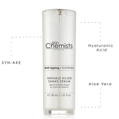 SC Facial Roller Massager+SC Wrinkle Killer Snake Serum 30ml