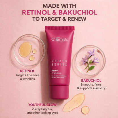 Retinol & Bakuchiol Eye Serum 15ml - skinChemists