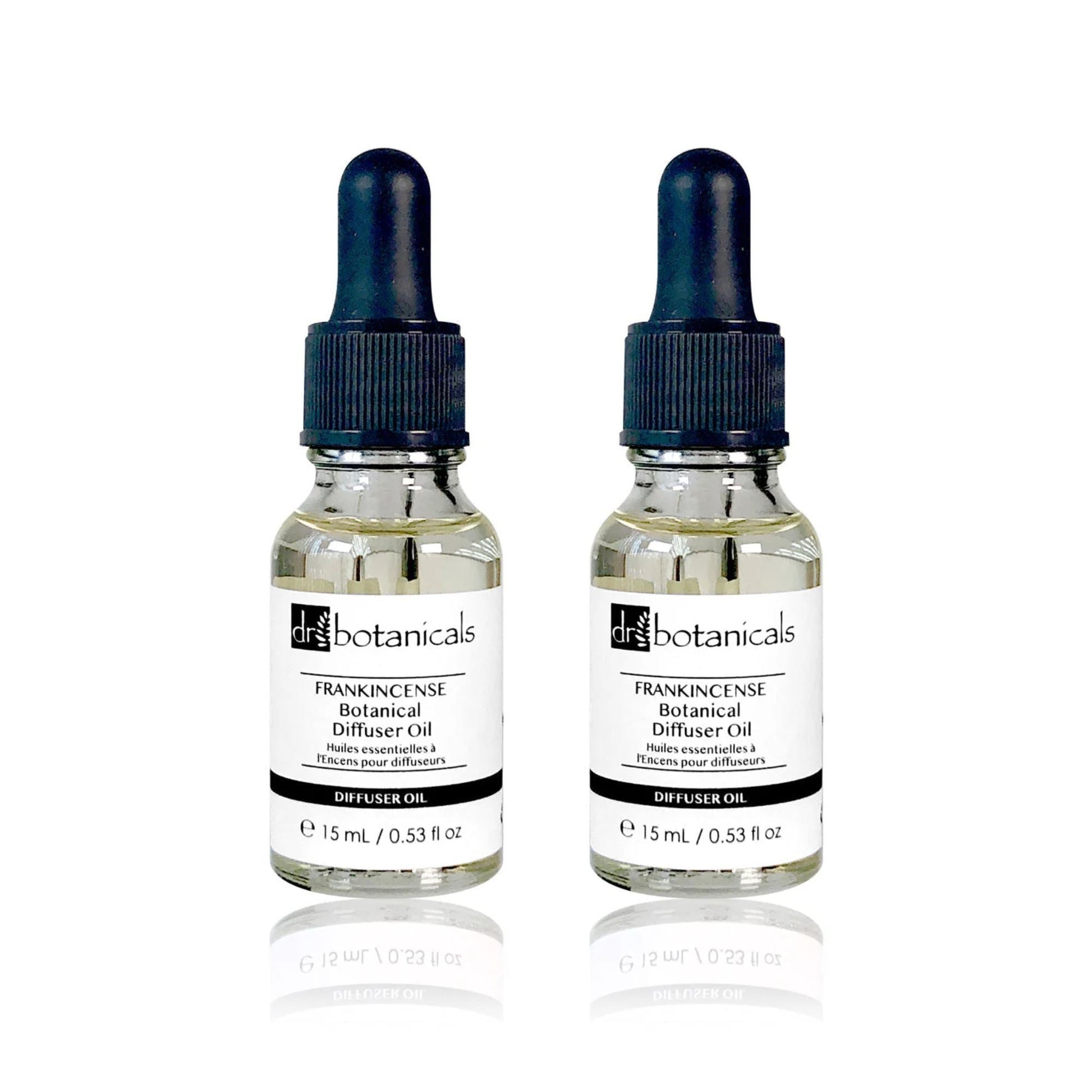 Dr Botanicals Frankincense Diffuser Oil 15ml Twin Value Savings Pack - skinChemists