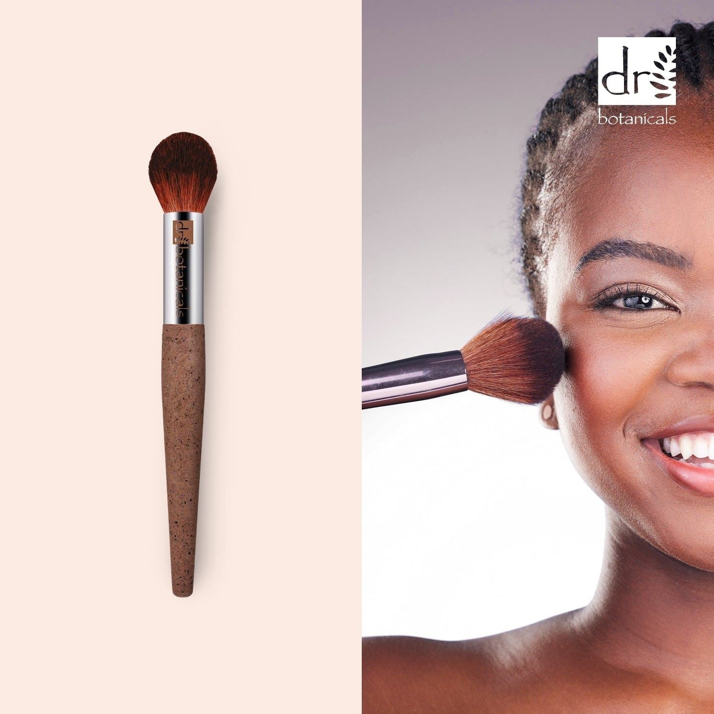 Dr Botanicals Coffee Ground Illuminating Brush Twin Value Savings Pack - skinChemists