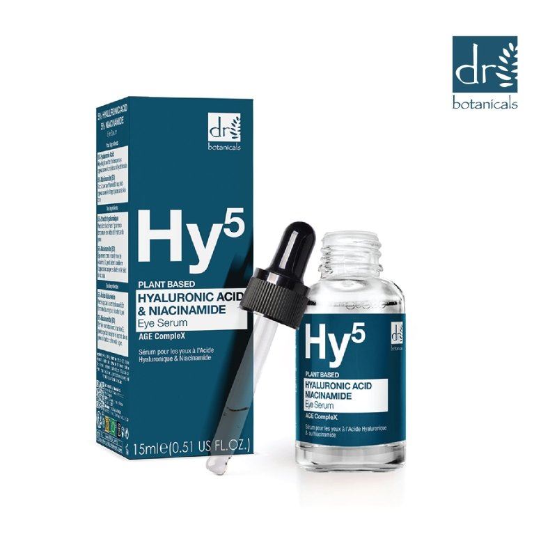 Vitamin C & Hyaluronic Acid Anti-ageing Facial Serum 30ml + Hyaluronic acid & Niacinamide Anti-ageing Eye Serum 15ml - skinChemists