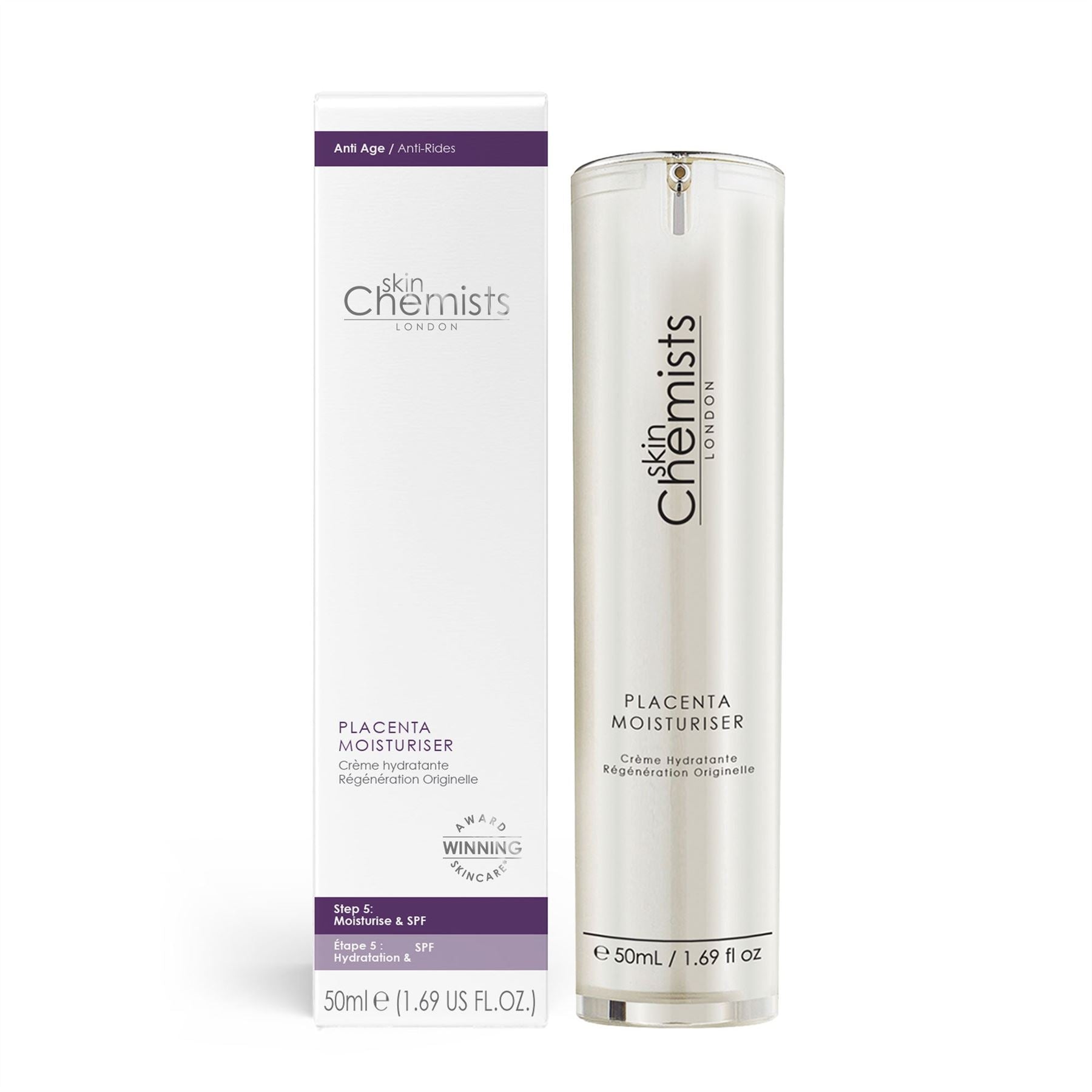 Placenta Moisturiser 50ml - skinChemists