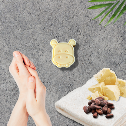 Hippo Head Shaped Lotion Bar