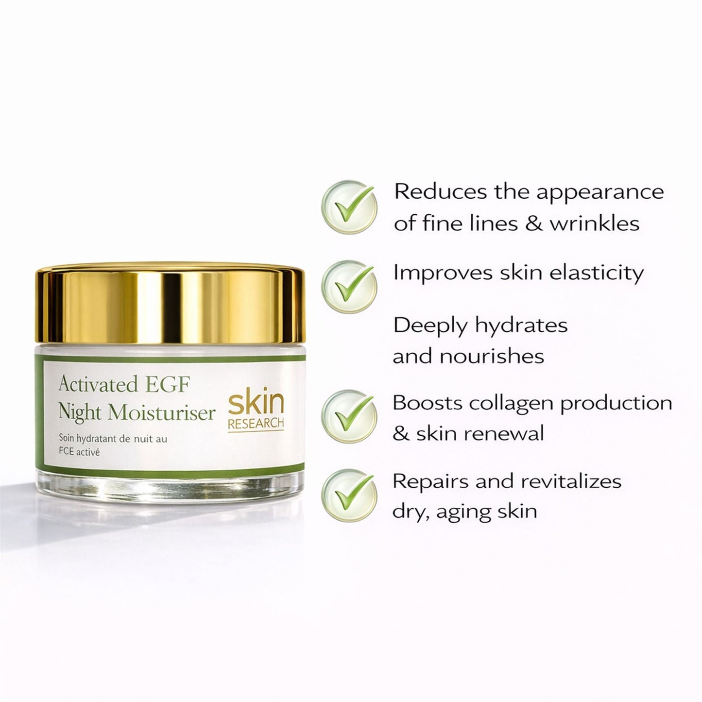 Activated EGF Night Moisturiser 50ml - skinChemists
