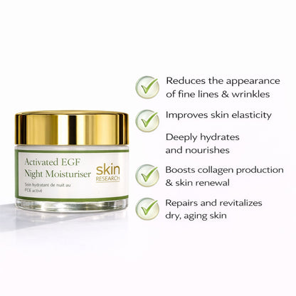 Activated EGF Night Moisturiser 50ml - skinChemists