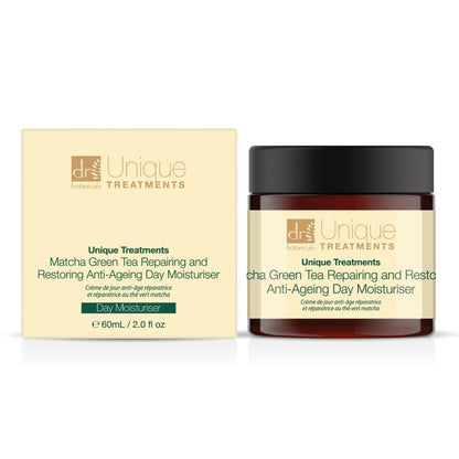 Unique Treatments Matcha Green Tea Repairing And Restoring Anti-Ageing Day Moisturiser 60ml - skinChemists