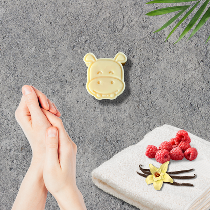 Hippo Head Shaped Lotion Bar