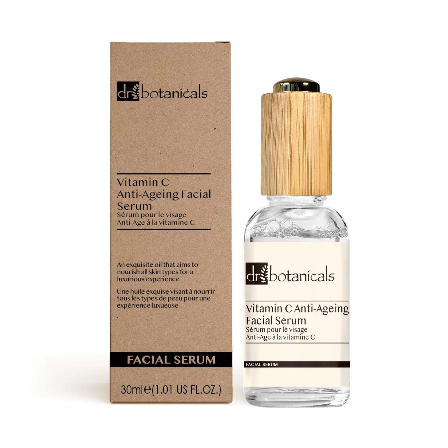Dr Botanicals Vitamin C Anti-Ageing Facial Serum & Moisturiser Kit - skinChemists